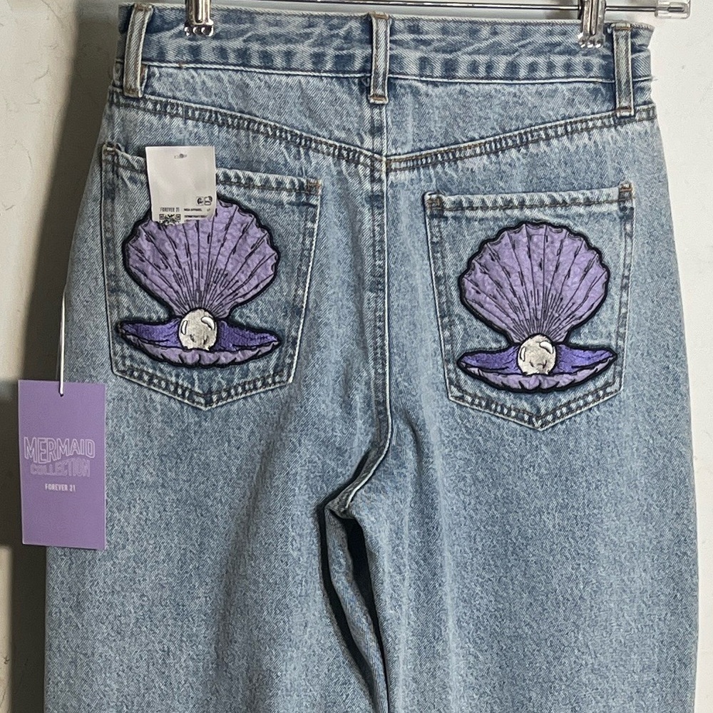 Mermaid Collection Forever 21 NEW Denim Jeans